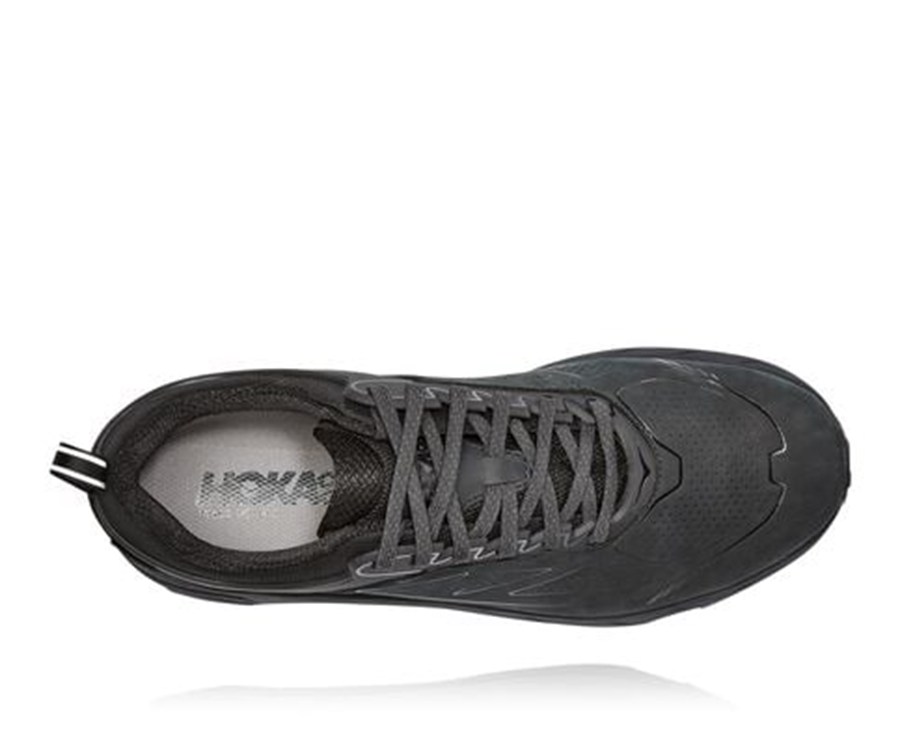 Zapatillas Trail Hoka One One Hombre - Challenger Bajas Gore-Tex - Negras - BAT315720